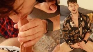 Brammster – Jerking off and blowing my cameramen big dick