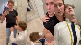 Fucking in the fitting room – Conner Blakely & Josh Brady