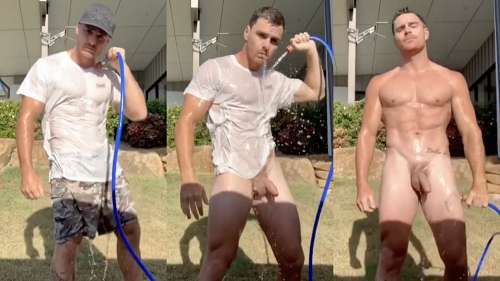 Jaymes Markus – Outside Naked Shower