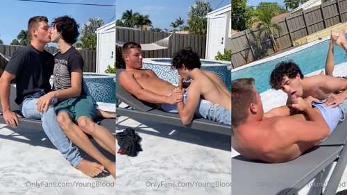 Kegan Keller – Pool side blowjob