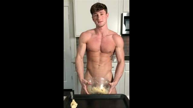 Little Bro Troy Add Special Ingredient On His Baking