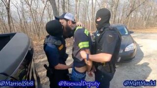 Married Str8 Cop & Bisexual Deputy Arrest Matt Muck