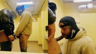 Tyler cruising in public toilet 4