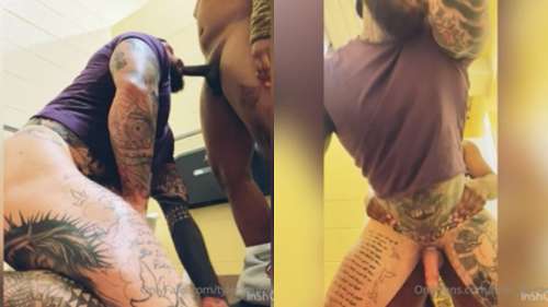 Tyler cruising in public toilet 5