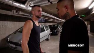 Jordan pats Alex Brand’s ass