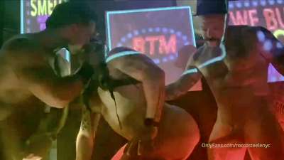 Rocco Steele, Teddy Torres & Riley Mitchel Live at Hustlaball