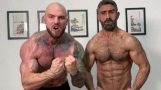 muscle worship session with hairy guy – Aslan Demir & Valdemar Santana